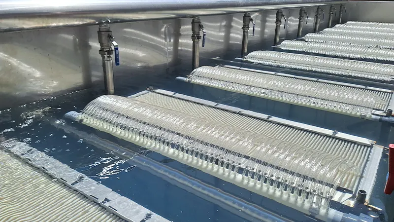 Zdjęcie prasy filtracyjnej zaprojektowanej i wyprodukowanej przez SIGMADAF.