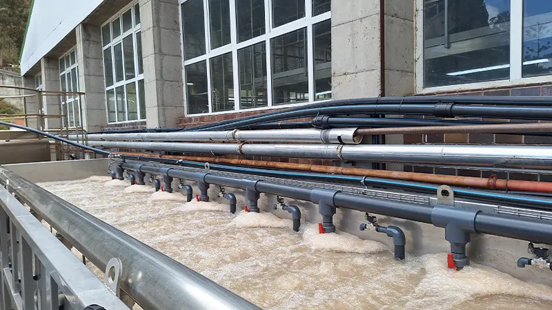 Zdjęcie prasy filtracyjnej zaprojektowanej i wyprodukowanej przez SIGMADAF.